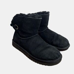 KOOLABURRA BY UGG REMLEY MINI 1105809 Black Size 9 EUR 40 /UK 7 Boots Ankle